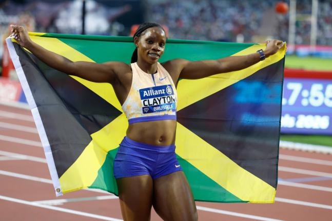 Jamaica’s Tina Clayton 