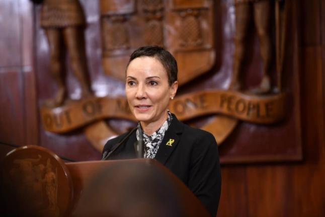 Kamina Johnson Smith, Minister of Foreign Affairs and Foreign Trade