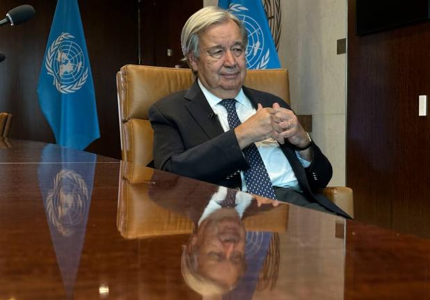 United Nations Secretary-General Antonio Guterres.