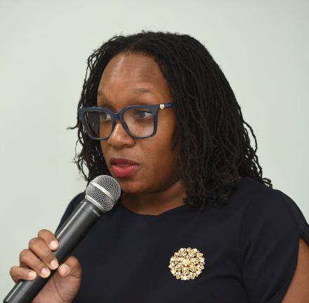 Dr Jubilee Brown-Service, president of the Jamaica Medical Doctors Association (JMDA)