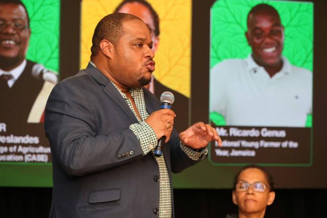 Colin Virgo, chairman of the Jamaica 4-H Clubs. 