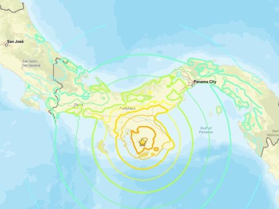 A major earthquake hit Panama on October 9, 2026.