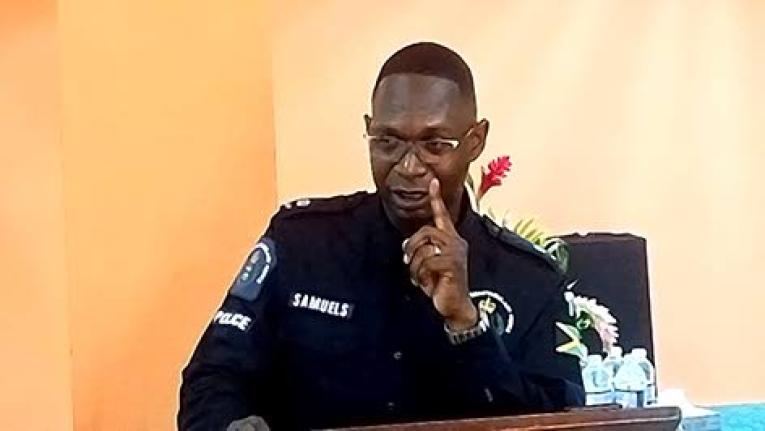 Senior Superintendent of Police Eron Samuels.