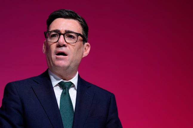 British Prime Minister Andy Burnham