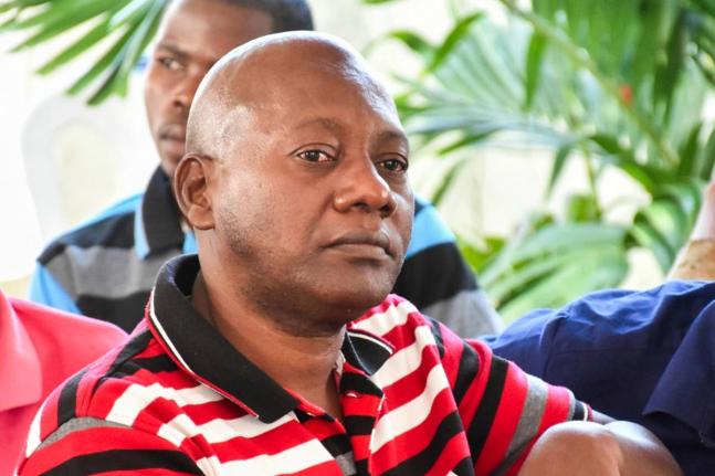 Good News International Church Pastor Paul Mackenzie attends court verdict where is accused of murdering over 191 people, in Mombasa, Kenya, Monday.