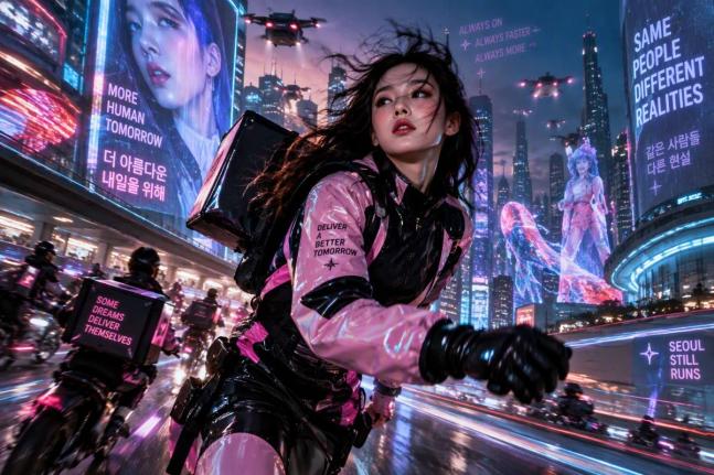 
Designer – a Ayoung Kim, K-Pop theme inspired art created from Microsoft Copilot.