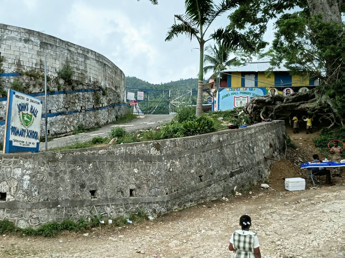 The John’s Hall Primary School in St James.