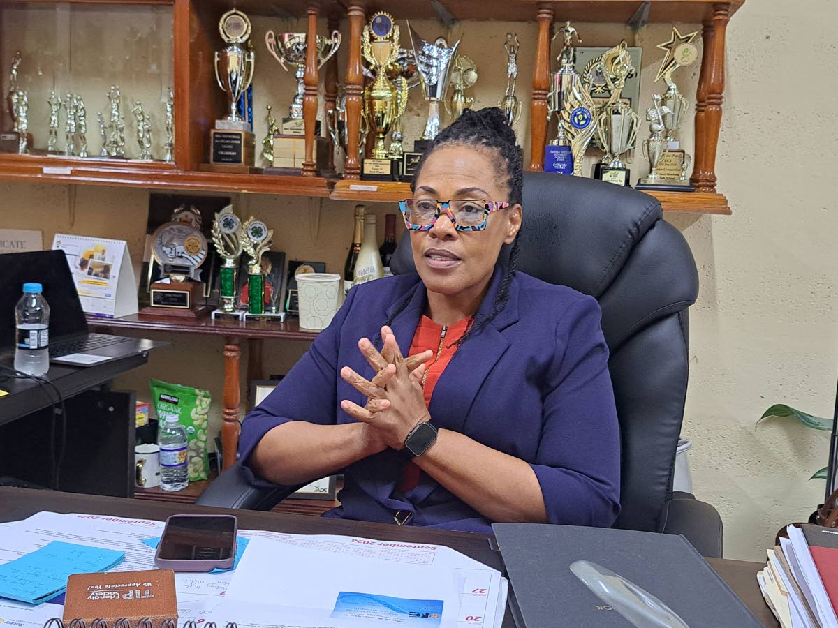 Dr Lavern Stewart, the principal of Herbert Morrison Technical High School in Montego Bay, St James.