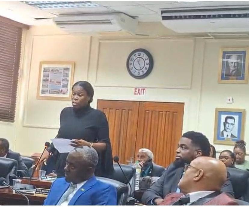 Councillor for the May Pen North division in Clarendon, Tanya-Lee Williams. 