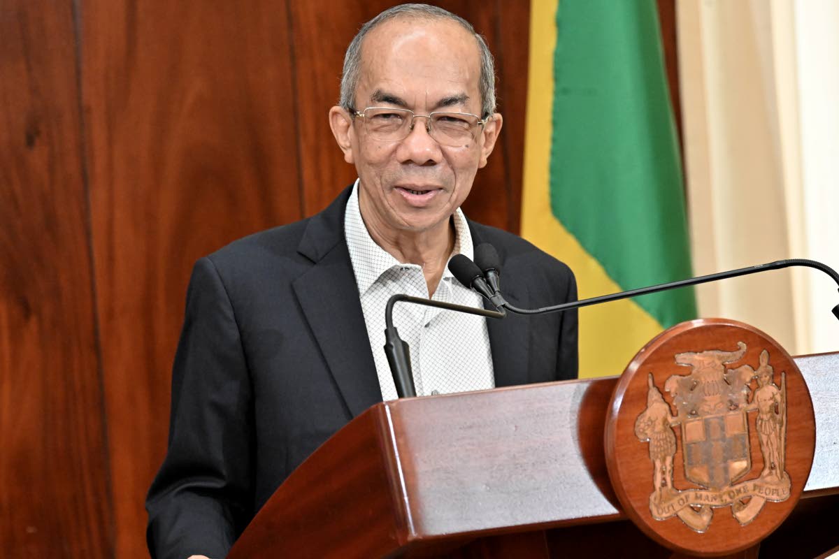Dr Horace Chang, deputy prime minister and minister of national security and peace.