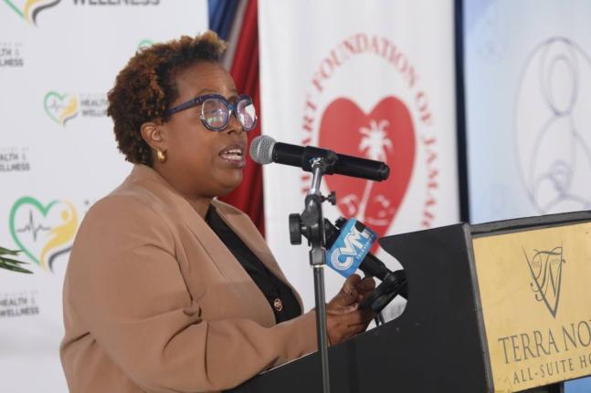 Dr Tamu Davidson, Director of the Non-Communicable Disease and Injury Prevention Unit in the Ministry of Health and Wellness