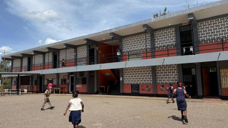Pepper Primary School in St Elizabeth, following extensive restoration works undertaken by the National Education Trust, after the institution sustained significant damage during Hurricane Melissa.